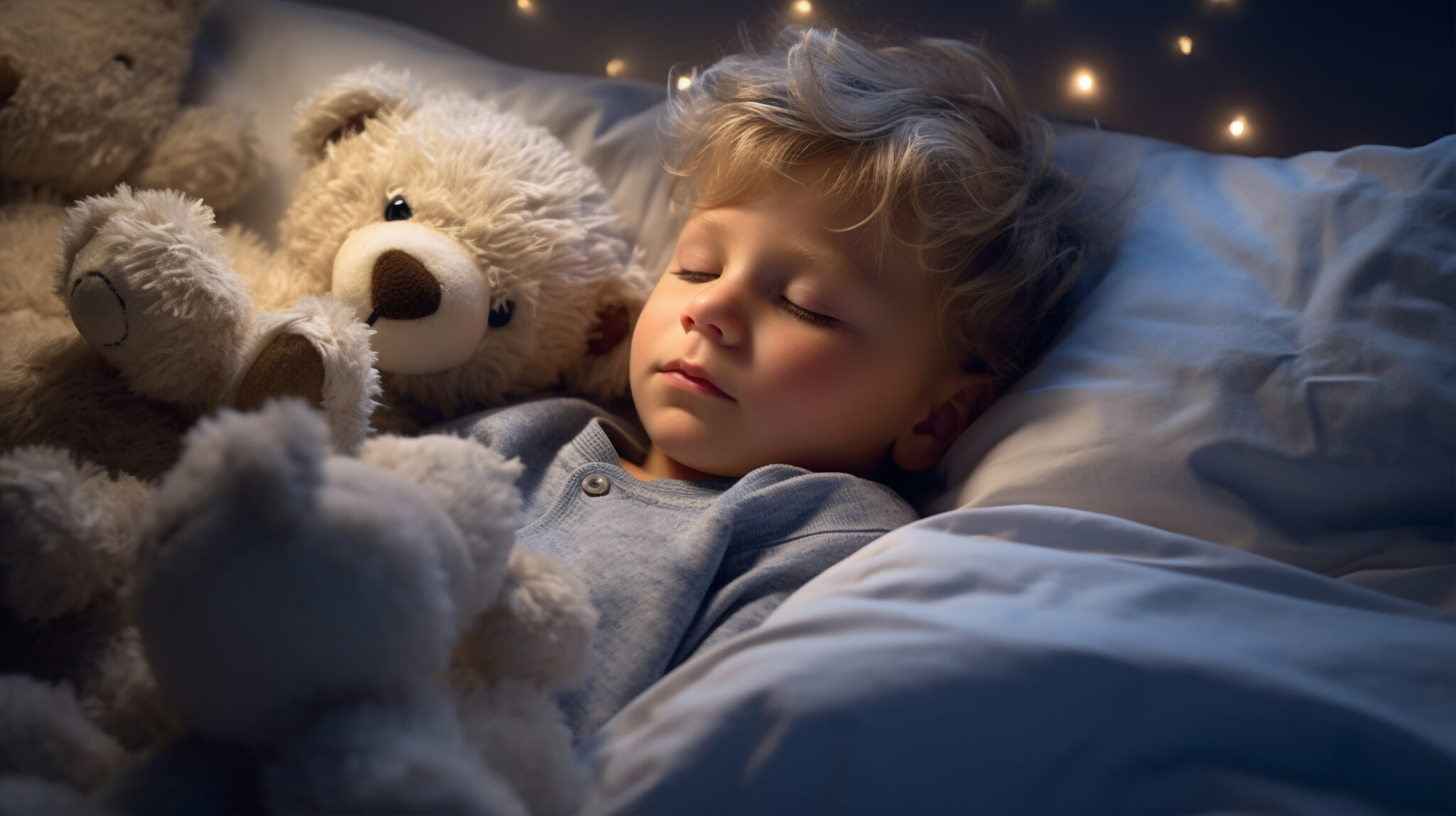 close-up-boy-sleeping-with-teddy-bear